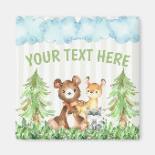 Woodland Dieren Koelkast Magnet (Voorkant)