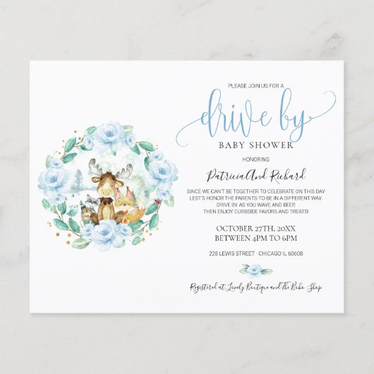 Woodland Drive by Baby shower Budget Invision (Voorkant)