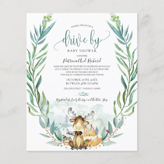 Woodland Drive by Baby shower Budget Invision (Voorkant)
