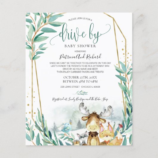 Woodland Drive by Baby shower Budget Invision (Voorkant)