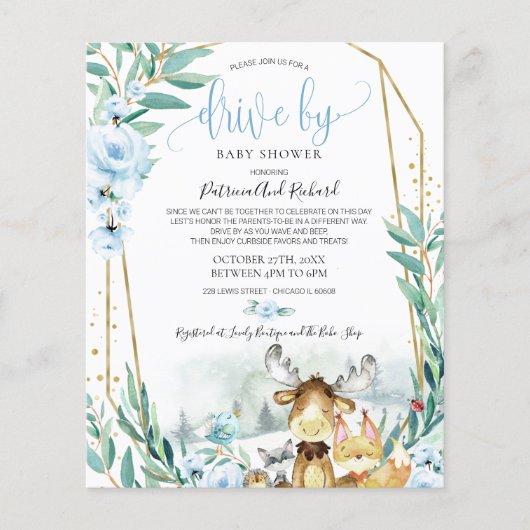Woodland Drive by Baby shower Budget Invision (Voorkant)