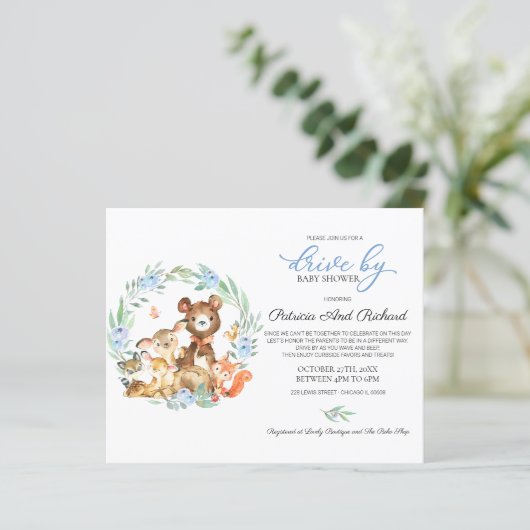 Woodland Drive by Baby shower Budget Invision (Staand voorkant)