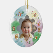 Woodland Eerste Kerstfoto decoratie (Rechts)