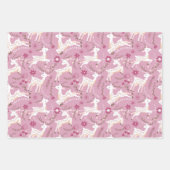 Woodland Elegance: Herten en Fawn Fantasy Inpakpapier Vel (Voorkant 3)