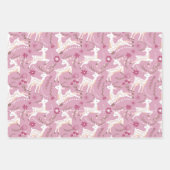 Woodland Elegance: Herten en Fawn Fantasy Inpakpapier Vel (Voorkant)