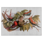 Woodland Elf in Nest: Antiek Bird Sprite Fairy Snijplank (Voorkant)