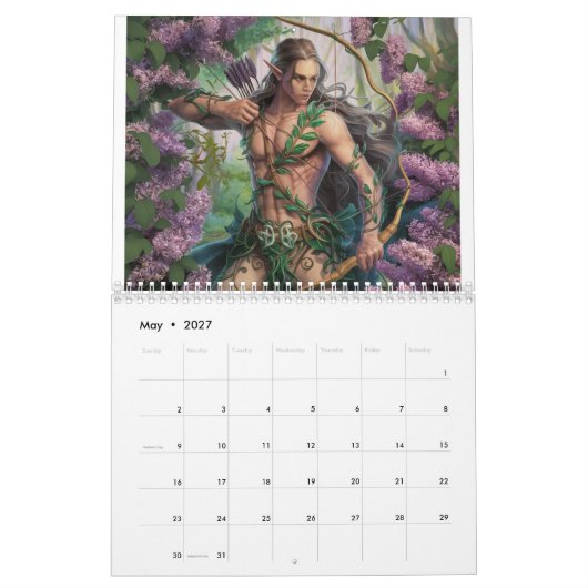 Woodland Elf Kalender (Mei 2027)
