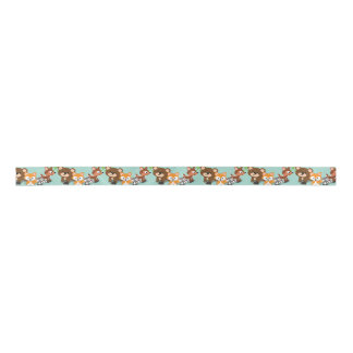 Woodland en Fox Baby shower Ribbion Satijnen Lint