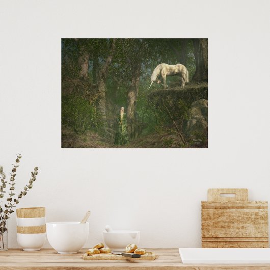 Woodland Encounter Poster (Keuken)