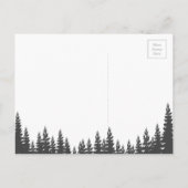 Woodland Escape Baby shower uitnodigen Uitnodiging Briefkaart (Achterkant)