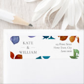 Woodland Eucalyptus Leaves Adres Label (Insitu)