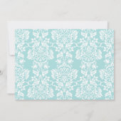 Woodland Express Baby shower Kaart (Achterkant)