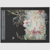 Woodland Fairies en Elves Tissuepapier (Voorkant)