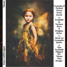 Woodland Fairy Child, Bloemenkroon EG5L Decoupage