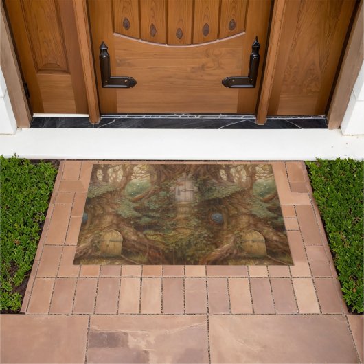 Woodland Fairy Door Deurmat (Buiten)