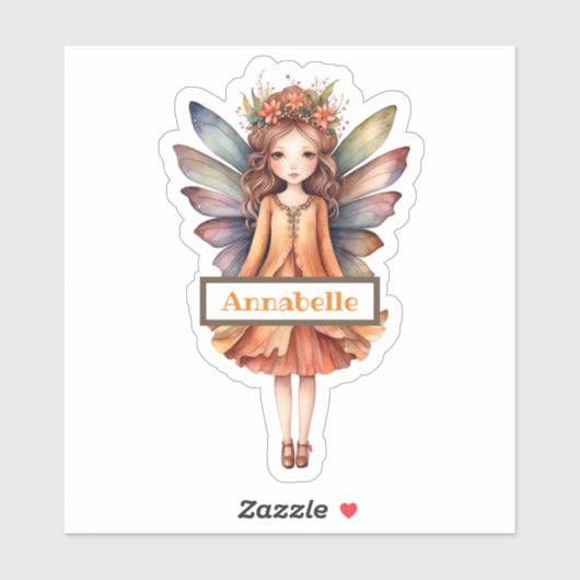 Woodland Fairy Elements op maat gesneden vinyl Sti Sticker (Vel)