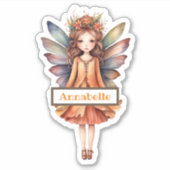 Woodland Fairy Elements op maat gesneden vinyl Sti Sticker (Voorkant)