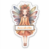 Woodland Fairy Elements op maat gesneden vinyl Sti Sticker (Voorkant)