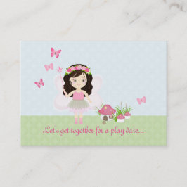 Woodland Fairy Princess Contactkaartje