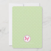 Woodland Fairy Princess Kaart (Achterkant)