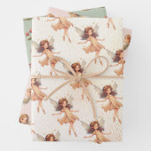 Woodland Fairy Prinses Toadstool Inpakpapier Vel (In situ)