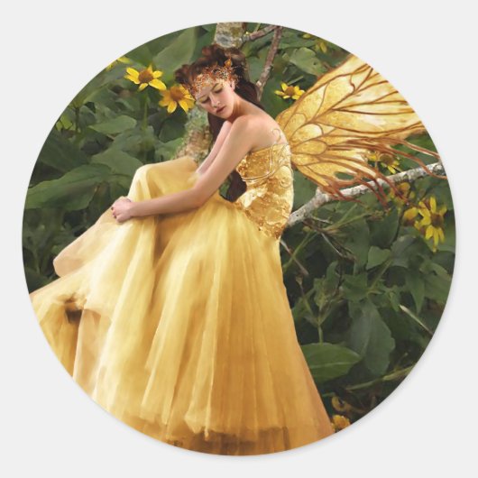 Woodland Fairy Sticker (Voorkant)