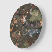 Woodland Fairy Theme Nursery Decor Grote Klok (Hoek)