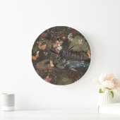 Woodland Fairy Theme Nursery Decor Grote Klok (Huis)