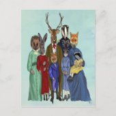 Woodland Family Briefkaart (Voorkant)