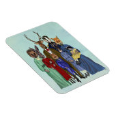Woodland Family Magneet (Rechterzijde)