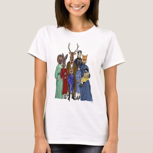 Woodland Family T-shirt (Voorkant)