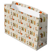 Woodland-fantasie Groot Cadeauzakje (Achterkant Gekanteld)