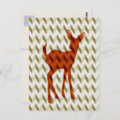 Woodland Fawn Briefkaart (Voorkant / Achterkant)