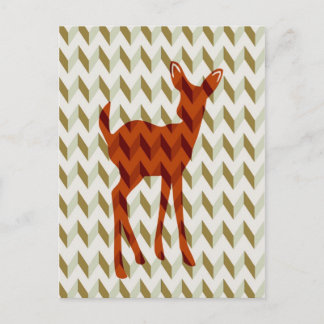 Woodland Fawn Briefkaart
