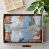 Woodland Fawn Bunny Duck Puppy Baby Tissuepapier (Geschenk)