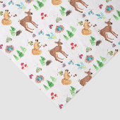 Woodland fawn en vrienden tissuepapier (Detail)