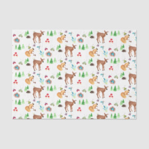 Woodland fawn en vrienden tissuepapier