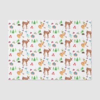 Woodland fawn en vrienden tissuepapier