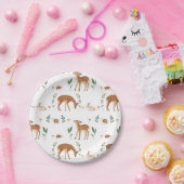 Woodland Fawn Rabbit Snagelpapier Borden Papieren Bordje (Feest)