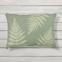 Woodland Fern Leves Aangepaste Achtergrond Kleuren