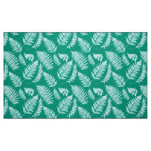 Woodland Fern Pattern, Aqua en Turquoise Stof (Fat Quarter)