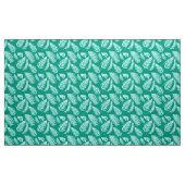 Woodland Fern Pattern, Aqua en Turquoise Stof (Yard (91,4 cm))