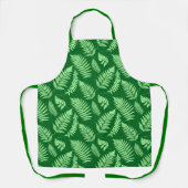 Woodland Fern Pattern, Light Green en Emerald Schort (Voorkant)