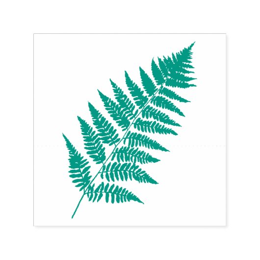 Woodland Fern Pattern Zelfinktende Stempel (Design)