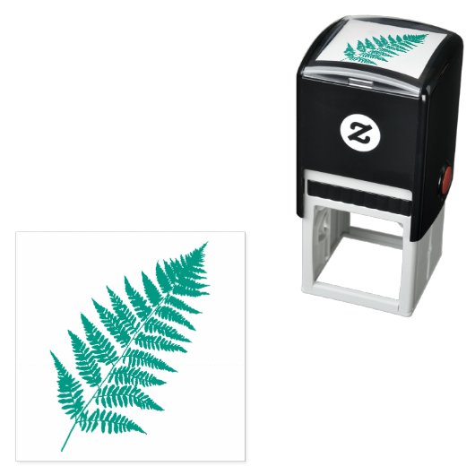 Woodland Fern Pattern Zelfinktende Stempel (In situ)