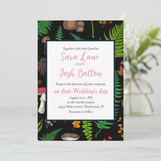 Woodland Flora Kaart (Staand voorkant)