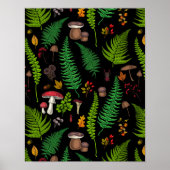 Woodland Flora Poster (Voorkant)