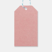 Woodland Floral Greenery Baby shower Dank u Cadeaulabel (Achterkant)