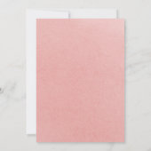 Woodland Floral Greenery Baby shower per post Kaart (Achterkant)