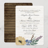 Woodland Floral Kaart (Voorkant / Achterkant)